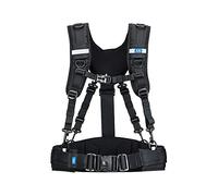 JJC GB-PRO1 Sistema de Chaleco de cinturón y arnés para fotografía Compatible con Bolsas de Lentes