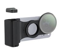 JJC Handgirp magnético 2 en 1 estilo DSLR y adaptador de filtro de 67 mm para iPhone 17 Pro Max 16 Pro Max 15 Pro Max 14 Pro Max - Montaje de filtro de 67 mm, control remoto Bluetooth, mango de agarre