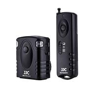JJC JM-PK1II Inalámbrico Mando a Distancia para Nikon Z5II Z50II, Fujifilm X-E4 X-T200 X-S10 X-S20, Pentax K-70 KP (30Metros, 433mHz) Compatible con Nikon MC-DC3 & Pentax CS-310 Cable Interruptor