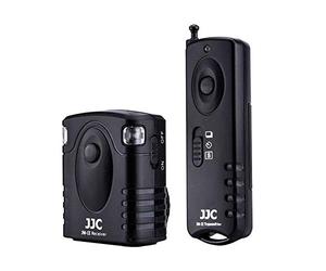 JJC JM-PK1II Inalámbrico Mando a Distancia para Nikon Z5II Z50II, Fujifilm X-E4 X-T200 X-S10 X-S20, Pentax K-70 KP (30Metros, 433mHz) Compatible con Nikon MC-DC3 & Pentax CS-310 Cable Interruptor