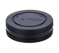 JJC Juego con tapa de la carcasa y tapa posterior del objetivo Montura Sony E