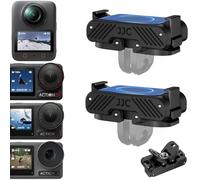 JJC Juego de 2 adaptadores magnéticos Osmo Action 5 Pro/4/3 de liberación rápida
