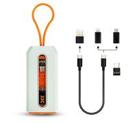 JJC Juego de 4 Convertidores de Cable de Datos USB C Con Estuche de Viaje, Adaptador USB C a Lighting/Micro USB/USB A, OTG