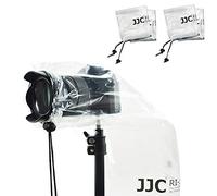 JJC - Juego de 4 Fundas para cámara Canon Nikon Sony con Lente y Flash de hasta 28 x 17 cm, Transparente