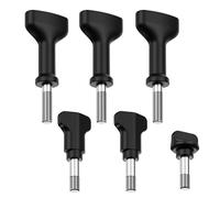 JJC Juego de 6 tornillos de mariposa para cámara de acción, tornillo de bloqueo para DJI Osmo Action 6 5 Pro 4 3 accesorios, Hero 13 12 11 10 tornillo de fijación de montaje para Insta 360 Ace Pro 2