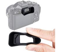 JJC KIWIFOTOS - Eyecup ergonómico de cámara Larga para Olympus E-M1 / E-M1 Mark II, EM1 Eye Cup, EM1 Mark II Eye Piece, sustituye a Olympus EP-13 EP-12, Silicona Suave, 47 x 25 x 19 mm