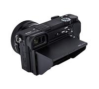 JJC LCD Parasol para Sony Alpha A6600 A6500 A6400 A6300 A6100 A6000 Kameras | Parasol antirreflectante para exteriores