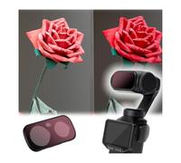 JJC Luna Ultra - Filtro magnético ND 16 con protector de pantalla y estuche | Insta 360 Luna Ultra ND16 - Filtro multicapa de cristal óptico HD, densidad neutra, accesorios para Insta360 Lunaultra Vlog