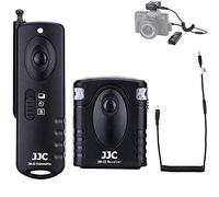 JJC - Mando a distancia inalámbrico para cámara Fuji Fujifilm GFX 50S GFX50R X-H1 X-Pro2 X-T3 X-T2 X-T1 X-T20 X-T10 X-T100 X-E3 X-E2S X-E2 X-A5 X-A10 X100F X100T X70 XF10