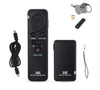 JJC Mando a Distancia inalámbrico para Son. RX10M5 A9 III A1II A7 III A7R4 | Sustituye RMT-VP1K RM-VPR1 Commander|2,4GHz alcance 100m|Sincronización varios receptores|Montura 1/4"-20|Evita mueva