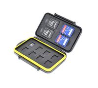 JJC MC-SDMSD12 Robusta Carcasa Impermeable Memoria Card (SD 4 x / 8 x microSD)
