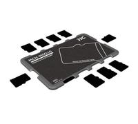 JJC MCH-MSD10 - Funda para Tarjetas microSD (10 Unidades), Color Gris
