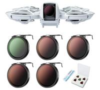 JJC Neo Drone CPL ND - Juego de filtros polarizadores de densidad neutra CPL ND8 ND16 ND32 ND64 para DJI Neo Drone Fly More Combo, filtro de vidrio óptico HD multicapa con marco de aluminio ligero