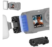 JJC Osmo Action 5 Pro 4 3 - Kit de expansión de zapata fría, adaptador de liberación rápida con ranura para zapata caliente para LED y micrófono