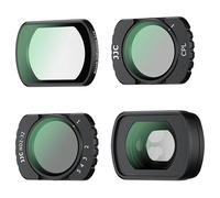JJC OSMO Pocket3 ND - Kit de filtro magnético, CPL / NDV2-32 / Black Mist 1/4 / 0.72x lente gran angular para DJI OSMO Pocket 3 Creator Combo accesorios, lente óptica HD/cardán compatible para viajes