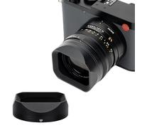 JJC Parasol Cuadrado Metálica para Leica Q3 43, Q3, Q2 Diseño Optimizado Elimina Viñeteo, Compatible con Filtros ≤8mm y Modo Macro | Protección Metal Antichoque y Tapa Original