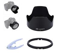 JJC - Parasol de Lente de Cámara Tipo Bayoneta para Lente Canon RF 35mm F1.8 Macro IS STM, Parasol de Lente Reversible Reduce el Destello de la Lente - Evita Reflejos - Protege la Lente