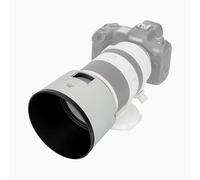 JJC Parasol de lente y ventana de ajuste de filtro compatible con Canon RF 70-200 mm F2.8 L IS USM, RF 100-500 mm F4.5-7.1 L IS USM, se adapta a filtro de 77 mm y tapa de lente, sustituye al original