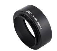 JJC Parasol de metal estándar de 49 mm para lente de rosca de 49 mm, como para Canon EF 50 mm f/1.8 STM, Sony E 50 mm f1.8 OSS, Sony E 35 mm f/1.8 OSS