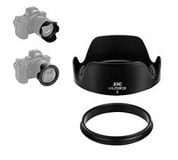 JJC Parasol de Metal para Nikon NIKKOR Z MC 50 mm F2.8 Macro, Parasol Reversible con Anillo Adaptador, Reduce el Destello de la Lente - Prevenir la Reflexión - Proteger la Lente