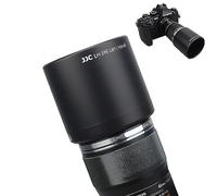 JJC Parasol reversible para Olympus M.Zuiko Digital ED 60 mm F2.8 lente macro sustituye al parasol Olympus LH-49, permite el uso de tapas de lente originales de 46 mm después de invertir