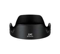 JJC - Parasol universal de 52 mm, diseño de tulipán compatible con Canon EF 40 mm f/2.8, EF-M 18-55 mm f/3.5-5.6, Nikon Z 26 mm f/2.8, AF-S DX 18-55 mm f/3.5-5.6G VRII, lente Sigma 30 mm F1.4 DN