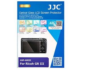 JJC - Protector de Pantalla de Cristal óptico Ultrafino para Ricoh GRIII, Ricoh GR III MK III LCD, transmisión de luz: 95% dureza 9H, Resistente al Aceite de Agua y a Las Huellas Dactilares
