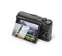 JJC Protector de pantalla de dureza 9H compatible con cámara Canon PowerShot SX740 HS, SX730 HS, vidrio templado LCD de 0.3 mm, antihuellas y arañazos (instalación de absorción electrostática)