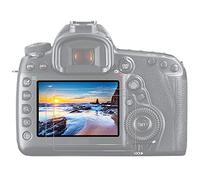 JJC - Protector de pantalla de vidrio templado para Canon EOS 5DM4, 5DM3, 5DS, 5DS R, ultrafino, HD, alta dureza, inastillable, antiburbujas
