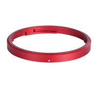 JJC Ricoh GRIIIx GR IIIx GR3x - Anillo para decoración de lentes con tapa de anillo Ricoh GN-2, color rojo