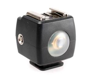 JJC servodisparador de flash de 20 m para flash de pinza ISO estándar (contacto central)