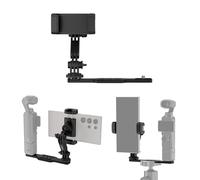 JJC Soporte de extensión de teléfono para DJI Osmo Pocket 3, Pocket3, accesorios Pocket3, varilla de extensión con roscas de 1/4 pulgadas y soporte Arca para trípode, adaptador de montaje desmontable