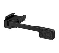 JJC Soporte de zapata caliente de aleación de aluminio para empuñadura de mano de cámara Fujifilm GFX100RF, protección de cubierta de zapata caliente, diseño de montaje de zapata extra fría, color