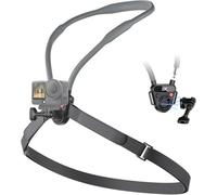JJC - Soporte magnético para GoPro Hero 13 12 11 10, DJI Osmo Nano Action 6 5 Pro 4 3, con correa de pecho de fijación, soporte ergonómico para collar de liberación