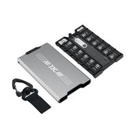 JJC SW MCR1 Estuche para tarjetas de memoria gris