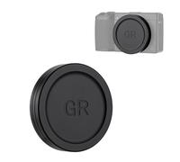 JJC Tapa de Lente de Aluminio Compatible con Cámara Digital Ricoh GR IV, Funda Protectora Metálica Duradera con Interior de EVA Suave