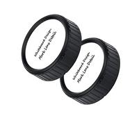 JJC Tapa de lente trasera para Sony E Mount Lenses, reemplaza Sony ALC-R1EM - DIY Writable Lens Focal Ranges Organized Better - Pack de 2