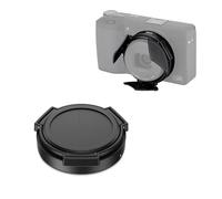 JJC Tapa de Objetivo Automática para Cámara Ricoh GR IV, Cubierta Protectora Duradera Antipolvo y Antiarrays para Objetivo GRIV, No Es Necesario Quitarla
