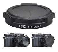 JJC Tapa de Objetivo Automática para Panasonic DC-LX100II, Lumix DMC-LX100, Leica D-Lux (Typ 109) D-Lux 7, D-Lux 8 Sustituye DMW-LFAC1 - Negro