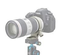 JJC Trípode Anillo de Montura para Canon EF 70-200mm f/4L IS II USM, EF 70-200mm f/4L IS y EF 70-200mm f/4L