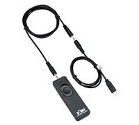 JJC UR-232F relajador de cable remoto para Sony A1, A7 IV, A7S III, ZV-1 A9, A7R, A7S II, A6500, A6400, A6300, A5100, RX10, RX100M6, Sony RM-SM6, PR1 Repl