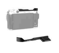 JJC XM5 - Empuñadura de metal para pulgares hacia arriba para cámara FUJIFILM FUJI X-M5 sin espejo, agarre mejorado para disparar con una sola mano, color negro