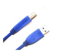 JJCables Cable USB-A a USB-B Macho/Macho 2m Azul