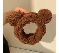 JJDFW - Diadema con orejas de oso para lavar la cara, maquillaje, diadema, accesorio para el pelo, accesorio para la cabeza, diadema peluda, bonito soporte elástico