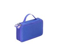 JJDFW - Estuche escolar para lápices, estuche de papelería para niñas, compartimento para bolígrafos, bolsa grande para cartuchos, accesorios, 2 capas, 35 agujeros, Maletín de transporte