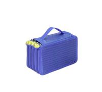 JJDFW - Estuche escolar para lápices, estuche de papelería para niñas, compartimento para bolígrafos, bolsa grande para cartuchos, accesorios, 4 capas, 72 agujeros, Maletín de transporte