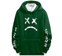 JJdocvanatic Fleece Hoodie Sudadera con Capucha Hombre Deportiva Hoody Sweatshirt Manga Larga Pullover