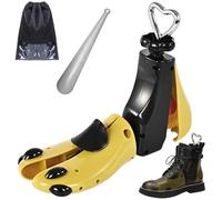 JJDPARTS Estirador de zapatos para mujeres y hombres, estirador de botas para mujer, ajustable unisex con pies anchos (paquete de 1, para mujeres talla 8-13, hombres 7-11.5), Amarillo (1 paquete para