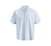 Jjebreeze Linen Blend Resort - Camiseta para Hombre (Talla Grande), Azul Celestial., 3XL