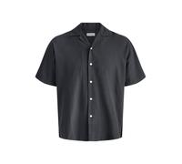 Jjebreeze Linen Blend Resort - Camiseta para Hombre (Talla Grande), Negro, 6XL